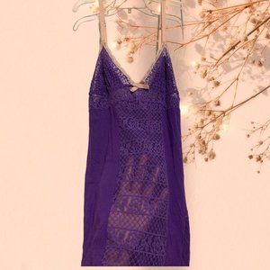 Victorias secret mesh lace babydoll chemise